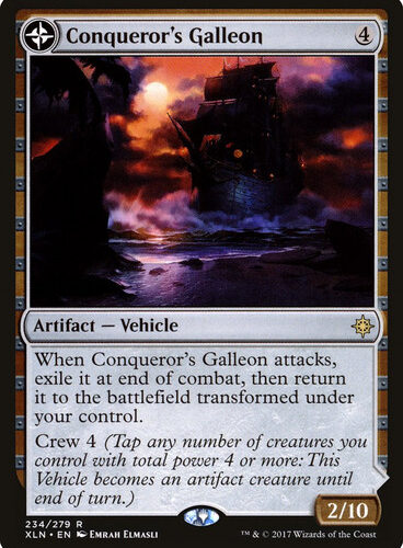 Conqueror's Galleon // Conqueror's Foothold Ixalan