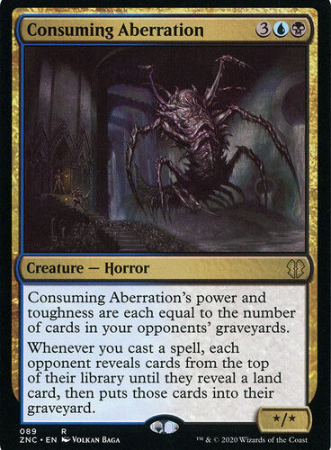 Consuming Aberration Zendikar Rising Commander 089