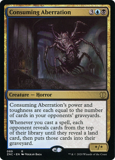 ConsumingAberration__71378 Consuming Aberration Zendikar Rising Commander 089