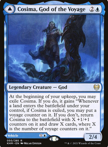 Cosima, God of the Voyage // The Omenkeel Kaldheim 050