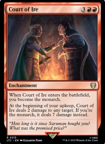 Court of Ire The Lord of the Rings Commander 0213