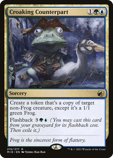 CroakingCounterpart__59759 Croaking Counterpart Innistrad: Midnight Hunt 215