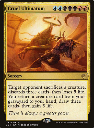 Cruel Ultimatum Archenemy: Nicol Bolas 158