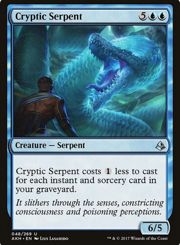 Cryptic Serpent Amonkhet 048