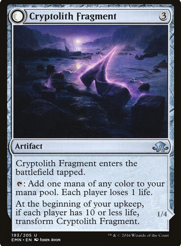 Cryptolith Fragment // Aurora of Emrakul Eldritch Moon