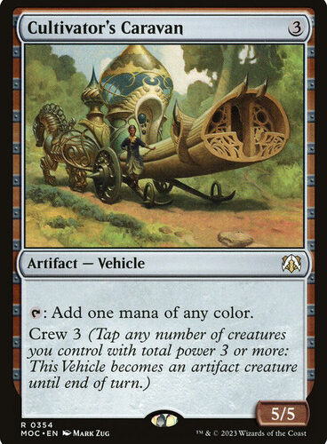 Cultivator's Caravan March of the Machine Commander