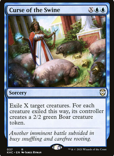 Curse of the Swine Kaldheim Commander 037
