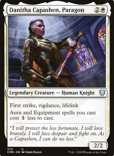 Danitha Capashen, Paragon Commander Legends