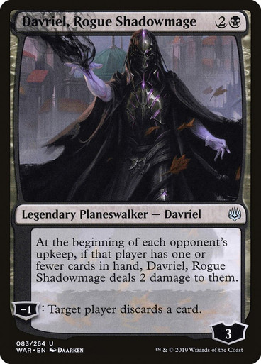 Davriel, Rogue Shadowmage War of the Spark