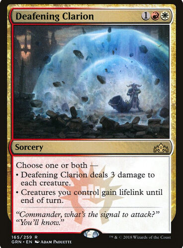 Deafening Clarion Guilds of Ravnica