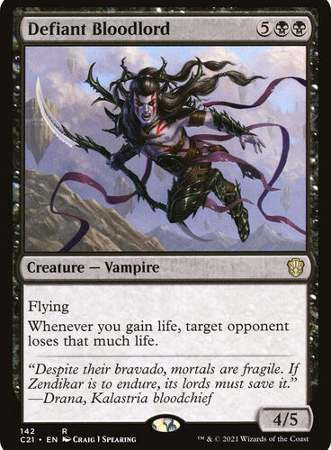 Defiant Bloodlord Commander 2021