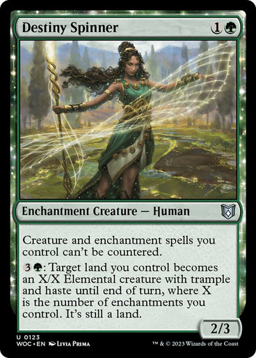 DestinySpinner__36151 Destiny Spinner Wilds of Eldraine Commander