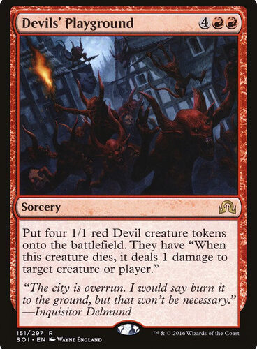 Devils' Playground Shadows over Innistrad