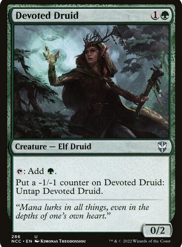 Devoted Druid Streets of New Capenna Commander