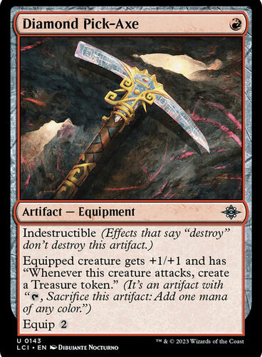 Diamond Pick-Axe The Lost Caverns of Ixalan FOIL