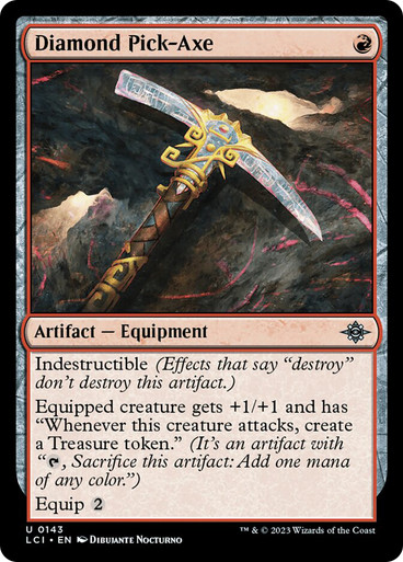 DiamondPickAxe__23349 Diamond Pick-Axe The Lost Caverns of Ixalan FOIL