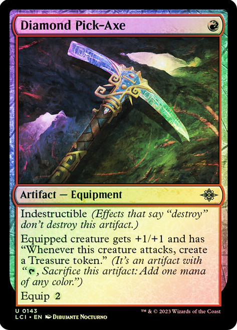 DiamondPickAxe__83368 Diamond Pick-Axe The Lost Caverns of Ixalan FOIL
