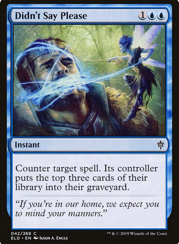 Didn't Say Please Throne of Eldraine