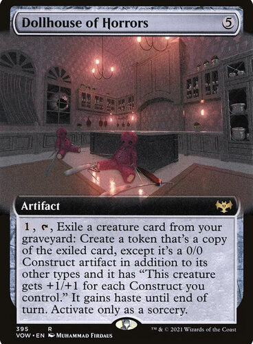 Dollhouse of Horrors (Extended Art) Innistrad: Crimson Vow - Variants