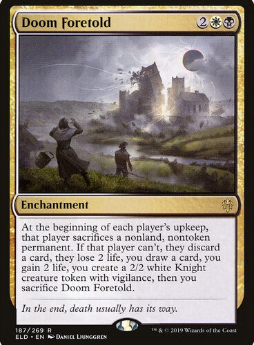 Doom Foretold Throne of Eldraine
