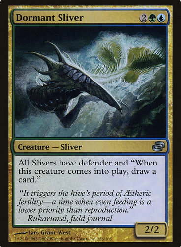 Dormant Sliver Planar Chaos