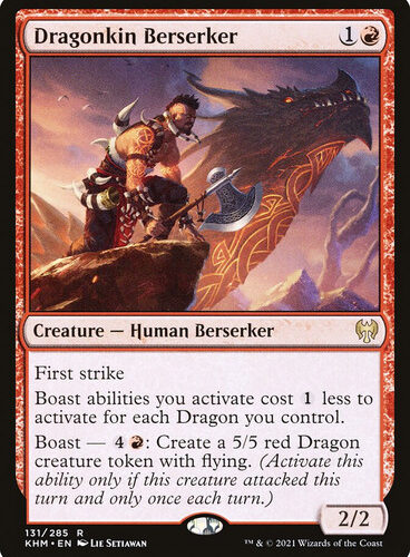 Dragonkin Berserker Kaldheim