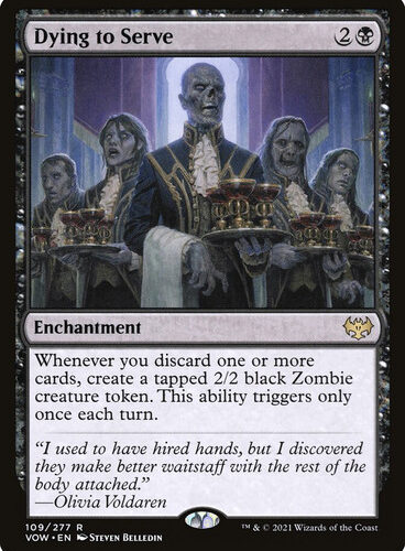Dying to Serve Innistrad: Crimson Vow