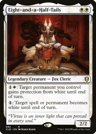 EightAndAHalfTails__60151 Eight-and-a-Half-Tails Commander Legends: Battle for Baldur's Gate