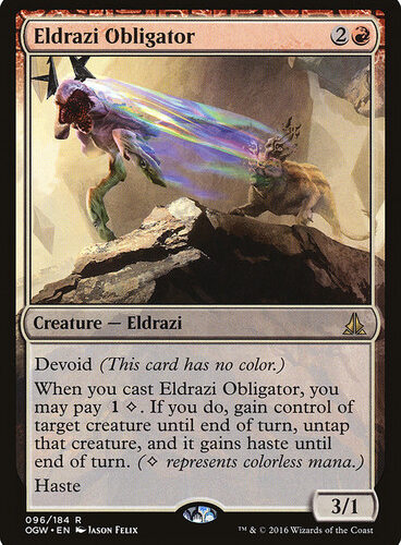 Eldrazi Obligator Oath of the Gatewatch