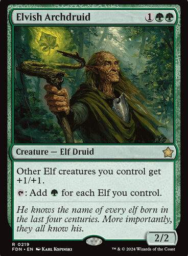 Elvish Archdruid Foundations