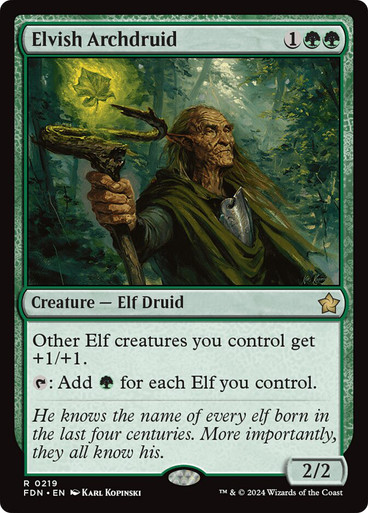 ElvishArchdruid__25110 Elvish Archdruid Foundations