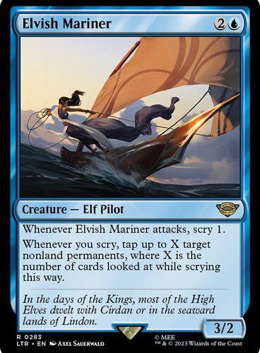 Elvish Mariner The Lord of the Rings