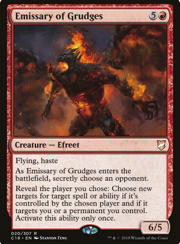 Emissary of Grudges Commander 2018