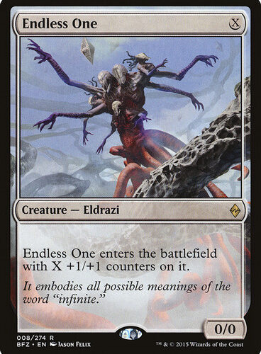 Endless One Battle for Zendikar