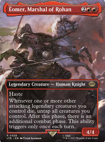 Eomer, Marshal of Rohan (Borderless) The Lord of the Rings - Variants