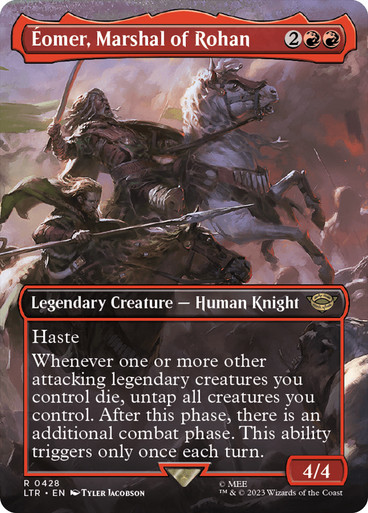 EomerMarshalOfRohan428__41709 Eomer, Marshal of Rohan (Borderless) The Lord of the Rings - Variants