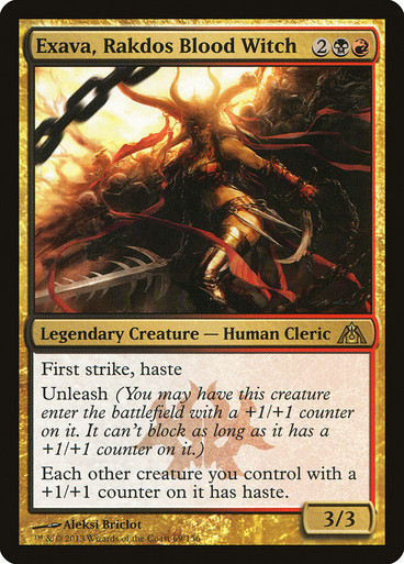 ExavaRakdosBloodWitch__93202 Exava, Rakdos Blood Witch Dragon's Maze