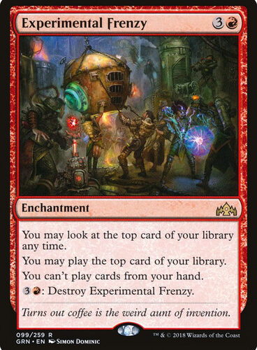 Experimental Frenzy Guilds of Ravnica