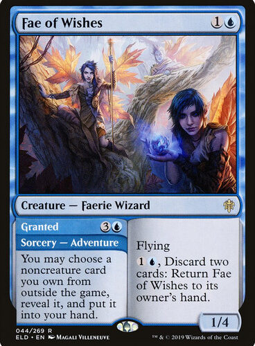 Fae of Wishes // Granted Throne of Eldraine