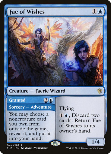FaeOfWishes__30632 Fae of Wishes // Granted Throne of Eldraine