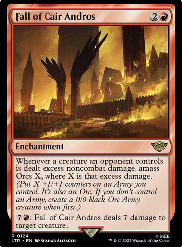 Fall of Cair Andros The Lord of the Rings