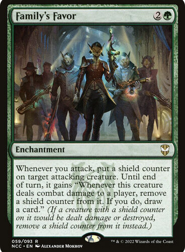 Family's Favor Streets of New Capenna Commander