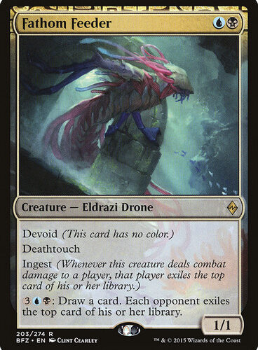 Fathom Feeder Battle for Zendikar