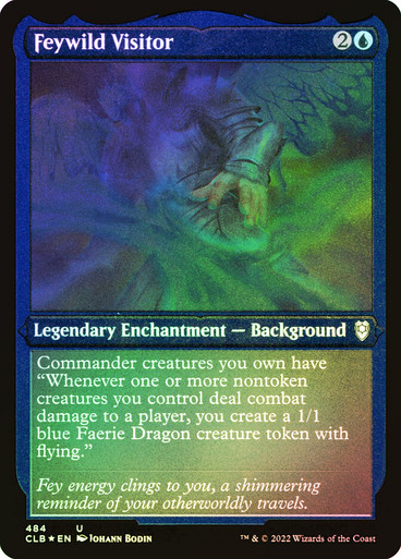 Feywild Visitor (Foil Etched) Commander Legends: Battle for Baldur's Gate - Foil Etched