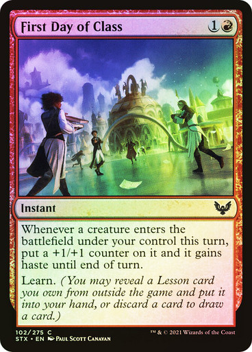 First Day of Class Strixhaven: School of Mages