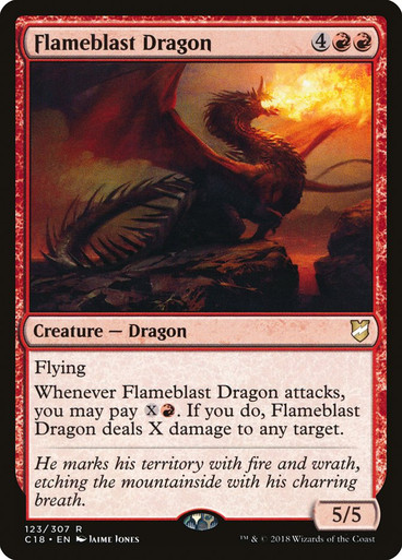 Flameblast Dragon Commander 2018