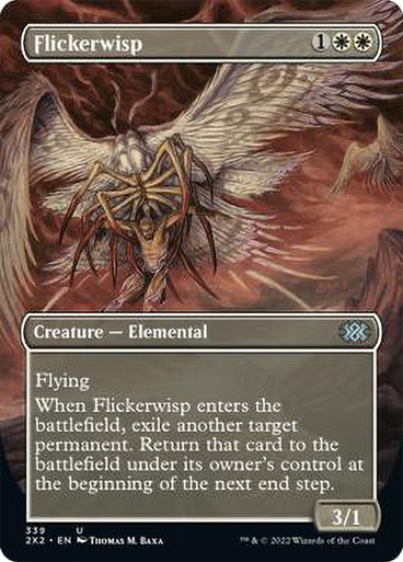 Flickerwisp (Borderless) Double Masters 2022 - Variants