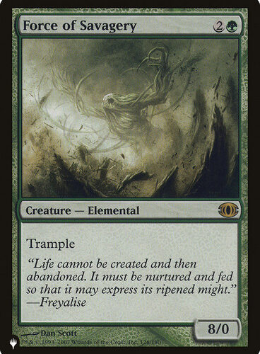 Force of Savagery Planeswalker Symbol Reprints
