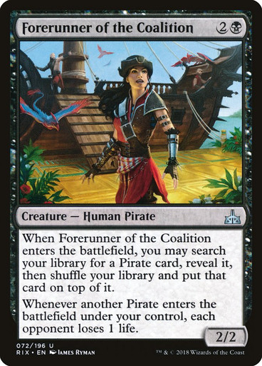 Forerunner of the Coalition Rivals of Ixalan
