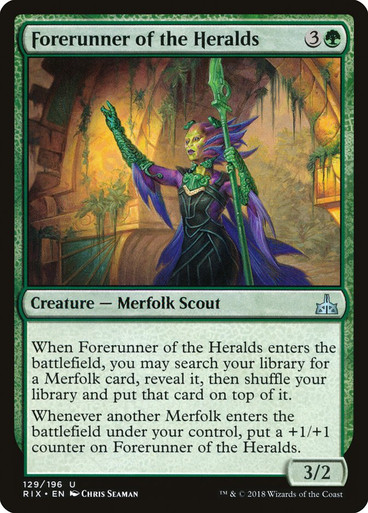 Forerunner of the Heralds Rivals of Ixalan